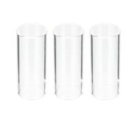 GALPADA Glass Guitar Finger Covers Reduce Wear and Tear 3pcs Protective Guards for Guitar Players for Practicing and Playing Musical Instruments