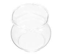 GALPADA Glass Oil Lamp Cover Accessory with Light Scattering Function, Retro Style Kerosene Lamp Shade, Easy to Carry for Trips