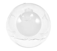 GALPADA Glass Pendant Light Shade Globe Lamp Shade Double Layer Glass G9 Base 2cm Opening for Living Room Wall Sconce and Chandelier