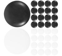 GALPADA Go Chess pieces Resin Go Stones Set Black and White Chess pieces Compact Board Game Beads for Game Home Use pieces and Accessories 0.55 X 0.55 X 0.20 in