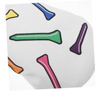 GALPADA Golf Driver Headcover with Plush Interior Anti-scratch Protective Cover for Wood Clubs Embroidered Tee Design Soft Lining Cushioning for Club Protection