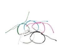 GALPADA Golf Score Counter Bracelet Golf Counting Beads Bracelet 5pcs 10 Beads Cord Wristband for Effortless Score Tracking Novice and Elderly Everyday Life