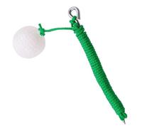 GALPADA Golf Swing Training Rope Ball Metal and Breathable Rope Golfing Arm Swing Trainer Aid for Consistent Body Alignment Suitable for Men and Beginners Practice Accessories