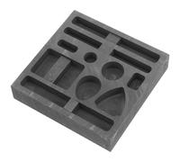 GALPADA Graphite Ingot Casting Mold 10-Hole Melting Silver Mold Non-Ferrous Metal Casting Mould Jewelry Refining Tool for Precious Metal Bar Production
