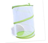 GALPADA Green and White Portable Insect Cage for Dragonfly Bug House for Outdoor Nature Exploration Stimulates Learning and Observation Skills for Bug Catching Activities