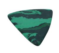 GALPADA Green Gemstone Guitar Pick Large Triangle Comfortable Fingertip Plectrum for Electric Acoustic Classical Bass Guitars and Ukulele Playing
