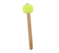 GALPADA Green Head Drum Sticks Wooden Handle Felt Tip Mallets for Snare Drum Musical Percussion Instrument Accessories