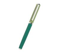 GALPADA Green Metal Calligraphy Pen for Students with Refillable Ink, Easy to Write and Creative Design, for Learning and Writing Practice in School