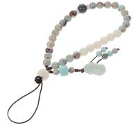 GALPADA Green Stone Phone Lanyard Strap for USB Disk and Music Player, Decorative and Easy to Attach and Detach, for Making Unique and Decoration