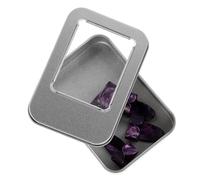 GALPADA Guitar Finger Cots for Right Hand Acoustic Guitar and Ukulele Fingerstyle Includes Iron Box and Purple Celluloid Picks