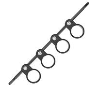 GALPADA Guitar Finger Trainer Tool for Practice Large Black Finger Stretcher for Guitar and Piano Instrument Accessory and Expansion Exercises