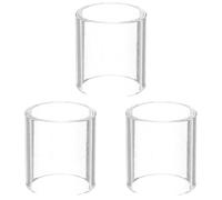 GALPADA Guitar of for Practice Positioning for Finger Observation Easy 3pcs Glass Slides Sleeve Set Acoustic Guitar Essential Instrument Accessories with and Performance