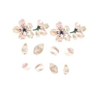 GALPADA Guitar Stickers Music Accessories Cherry Blossom 2pcs Floral Decals to Modify Instrument and Show Personal Style, Beautiful and Eye-catching for Bass and Ukulele Panel