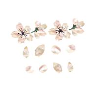 GALPADA Guitar with Beautiful and Eye-catching Design Decorative Cherry Blossom Panel Stickers 2pcs Bass and Guitar Stickers for Instrument Modification