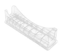 GALPADA Hair Clipper Storage Box for Barber Supplies Plastic Base Guide Comb Storage Case for Organizing Clipper Guards and Blades Holder in Professional Settings