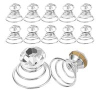 GALPADA Hair Clips Comfortable and Not Easy to Break, Simple Chic Design 12pcs Silver Alloy Gorgeous Brightness for Brides and Bridesmaids for Wedding Or Shopping Hair Decoration