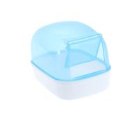 GALPADA Hamster Bathroom Bath Basin Plastic Small Animal Bathtub Random Color Portable Bath Container for Hamsters and Rodents