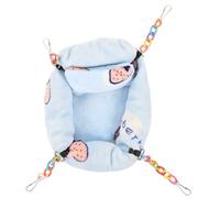 GALPADA Hamster Hammock for Cage Comfortable Hanging Bed for Hamsters Chinchillas Sugar Gliders Easy to Install Pet Sleeping Accessory Soft Cozy Animal Resting Space