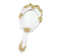 GALPADA Handheld Makeup Mirror with Handle 10.4 Inch High Definition Reflective Surface Lightweight Cosmetic Tool for Professional Artists and Travel