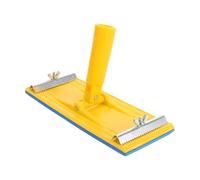 GALPADA Handheld Sanding Tool with Telescopic Rotating Pole and Sandpaper Holder for Drywall and Woodworking Applications 8.7 X 3.2 Inch Adjustable Angle Sanding Instrument Random Color