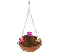GALPADA Hanging Bird Nest House for Parrots and Birds with Creative Design Sturdy Material and Suitable for Hanging from Tree Branches Or Decorative Scenes Random Random Color
