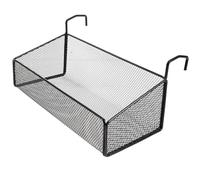 GALPADA Hanging Drilling Bathroom, Basket Iron for Storage Kitchen No Required Space Saving Wire Basket with Iron Material, for Poolside Towels and Drinks