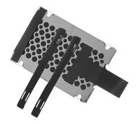 GALPADA Hard Drive Cage Mounting Bracket Rubber Guide Rails Hard Disk Tray Holder for Laptops Computer Part