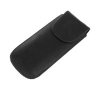 GALPADA Harmonica Case 10-hole Blues Harmonica Faux Leather Cover Black Storage Pouch for Beginner with Protective Sleeve Suitable