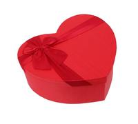 GALPADA Heart Shaped Gift Box with Lid for Valentines Durable Package Box for Chocolates Flowers and Presents Romantic Floral for Couples and Lovers
