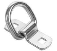 GALPADA Heavy Duty Car D Tow Hook Trailer Ring Towing Hook Made of Carbon Steel High Hardness and Easy to Install for Secure Trailer and Flat Car Use