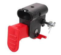 GALPADA Heavy Duty Flat Brake for Stroller and Rattan Chair Wheels, Easy to Install Plastic Brake with Widened Rubber Surface and Built-in Silent Bearings, Prevents Wobble for Travel