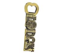 GALPADA Heavy Duty Metal Beer Opener with Creative Design Wine and Opener for Soda Bottles Portable Kitchen Tool for Outdoor Camping and Home Use