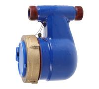 GALPADA High Accuracy Rotary Vane Water Meter Dn15 for Engineering and Residential Use, Metal Leak-proof Design with Drip-proof and Low Maintenance Features, for Water Supply and Garden