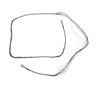 GALPADA High Performance Black Colour Traditional Bowstring Replacement Resistant to Wear and Breakage for American Hunting Bows and Longbows for Recreational Experiences and Target