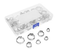 GALPADA Hose Clamp Assorted Cinch Ring Fasteners for Water Automotive and Pipeline Use Versatile Single Ear Design with Tightness for Secure Fit