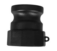 GALPADA IBC Tote Tank Hose Connector Quick Coupling Adapter with Heavy Duty Pp Material, S60x6 Coarse Thread to 2 Inch Male Thread, Built-in Cam Lock Fitting for Transport Operations