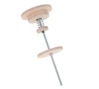 GALPADA Indoor Cat Climbing Tower Parts Floor to Ceiling Pole Bracket with Adjustable Height 16-32cm Wood and Metal Sturdy Support for Living Spaces