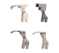 GALPADA Industrial Sewing Machine Presser Feet Kit with Steel Construction 4pcs for Noise Reduction and Smooth Even Stitching, Compatible with Professional Operators for Fabric Edge