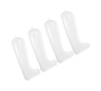 GALPADA Inflatable Boot Shapers White Colour for Tall Boots 2 Pairs Pvc Material 32cm Length and Maintenance
