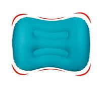GALPADA Inflatable Outdoor Camping Pillow Random Color with Pocket, Self-inflatable Neck Travel Pillow Made of Polyester, Portable and Lightweight for Hiking and Travel Comfort