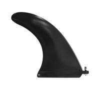 GALPADA Inflatable Surfboard Tail Fin Medium Removable Black Plastic Template Paddle Board Accessory with Screw for Sup Water Sports