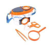 GALPADA Insect Observation Box Kit with Magnifier and Tweezers Transparent Bug Viewer for Outdoor Exploration Educational Nature Science Tool for Learning and Bug Catching Adventures