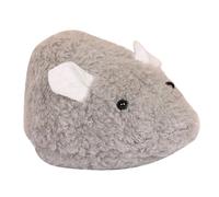 GALPADA Interactive Cat Wind-up Mouse Toy Plush Material Stimulates Hunting Instincts Fun Clockwork Design for Indoor Cats Entertainment and Exercise