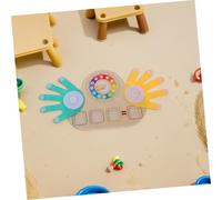 GALPADA Interactive Finger Counting Math for Wooden Montessori Educational Manipulatives for Early Learning Addition Subtraction Color Recognition and Engagement in Classroom and Home