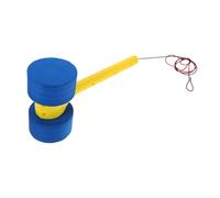 GALPADA Interactive Mallet Hammer Double Headed Plastic Pounding Tool with Ergonomic Grip Bright Colorful Design for Mole Game Machines and Early Childhood Play