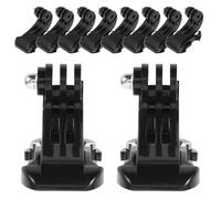 GALPADA J-Hooks and Thumb Screws Camera Mount Kit 10Pcs, Vertical Surface Buckle Accessories for Sports Cameras, Compatible with Gopro, for Outdoor Filming and Travel