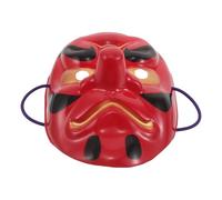 GALPADA Japanese Masquerade and Ready Parties to Use Convenience for Tengu Costume Mask Plastic Accessory Traditional Exaggerated Tengu Shape, Fits Securely Cosplay