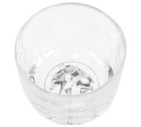 GALPADA Japanese Sake Glass Cup Gold Leaf Design 110ml Small Drinking Cup Microwave Safe Suitable for Warm Sake for Home and Dining Use