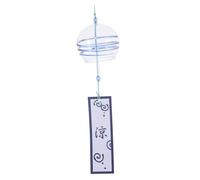 GALPADA Japanese-Style Wind Chimes Glass Hanging Decorative Chime for Garden Balcony Home Crafts
