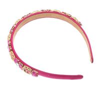 GALPADA Jeweled Rhinestone Headband for Women Elegant Sparkly Hair Accessory for Weddings Parties Everyday Wear Minimalist Design Adds Glamour and Sophistication to Your Look